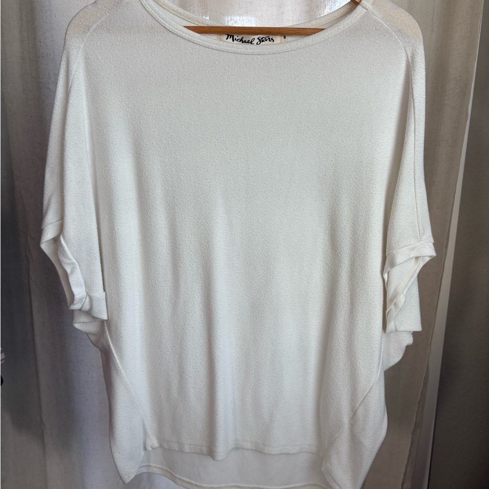 Michael Stars Cream Dolman Sleeve Sweatshirt